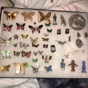 Butterfly/ pewter/ collectible